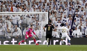 Isco abrió el marcador y marcó el 1-0.