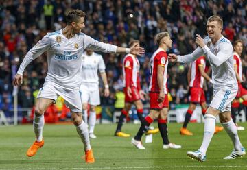 Cristiano Ronaldo marcó el 1-0 a pase de Kroos.
