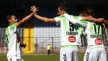 Futbol, Huachipato vs OHiggins.
 Campeonato de Clausura 2016/17
 El jugador de OHiggins, Pablo Calandria, celebra su gol contra Huachipato durante el partido de primera division en el estadio Cap en Talcahuano, Chile.
 12/03/2017
 Dragomir Yankovic/Photosport*****
 
 Football, Huachipato vs OHiggins.
 Clousure Championship 2016/17
 OHiggins player Pablo Calandria, celebrates after scoring against Huachipato during the first division football match held at the Cap stadium in Talcahuano, Chile.
 13/03/2017
 Dragomir Yankovic//Photosport