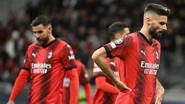 El cuadro Rossonero se complicó la clasificación a la ronda de octavos de final de Champions tras caer en casa ante un Borussia Dortmund que se afianza en el liderato.