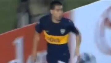 Se cumplen 6 años de esta obra de arte de Riquelme en Brasil