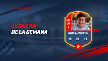 Conoce a Javier Díaz, jugador de la semana en SCOUZ BY AS: polivalencia en ataque