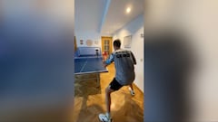 El innovador entreno del mejor jugador español de tenis de mesa