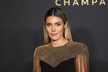 Anna Ferrer Padilla asiste a la velada que Moët & Chandon Effervescence organiza para celebrar la Navidad, en el Palacio de Cibeles de Madrid.