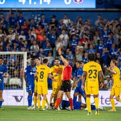 El Barça golea al Getafe en expulsiones: ¡7 a 2!
