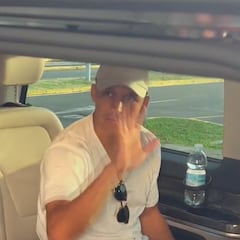 Con Felicevich: la primera imagen de Alexis en su regreso a Italia