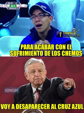 33 memes que alaban a Chivas y se burlan de Cruz Azul y Pumas