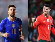 La rivalidad de Messi y Cristiano Ronaldo podría volver en un futuro cercano, aunque con ambos fuera de las canchas.