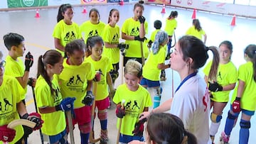 La campeona del mundo que se inicia como DT de Hockey Patín