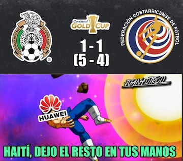 Los memes del sufrido pase de México ante Costa Rica