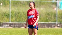 Tras el partido ante Bolivia y aprovechando la jornada de descanso, la Selección Colombia Femenina entrenó con miras al partido ante Ecuador en la Copa América Femenina