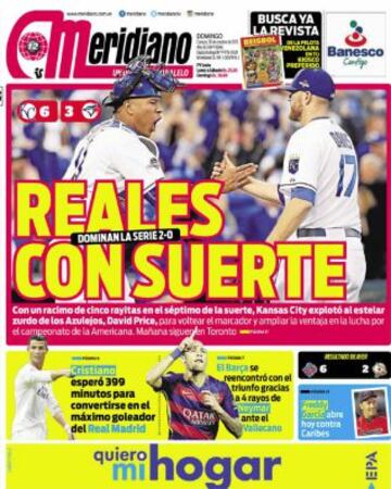 Portadas de la prensa deportiva