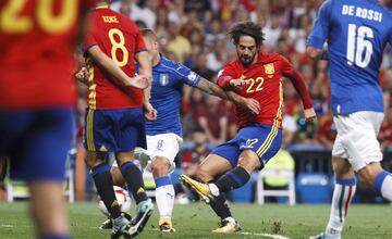 Isco también anotó el 2-0.
