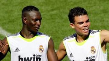 Pepe ha sido el primero de los internacionales en incorporarse a la pretemporada del Real Madrid.