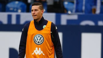 Julian Draxler con el Wolfsburgo.