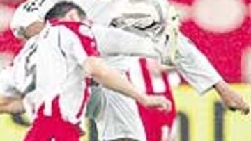 Baptista se mató a correr desde la mediapunta del equipo.