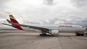 Avi&oacute;n de Iberia.