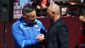 Futbol, Deportes La Serena vs Huachipato.
Fecha 21, Liga de Primera 2025.
El jugador de Huachipato Jaime Garcia es fotografiado durante el partido de primera division contra Deportes La Serena disputado en el estadio La Portada, La Serena, Chile.
24/08/2025
Alejandro Pizarro/Photosport
Football, Deportes La Serena vs Huachipato.
21th turn, 2025 First division League.
Huachipato head coach Jaime Garcia is pictured during the first division match against Deportes La Serena at the La Portada stadium, La Serena, Chile.
24/08/2025
Alejandro Pizarro/Photosport