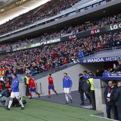 Atlético-Real Sociedad in images