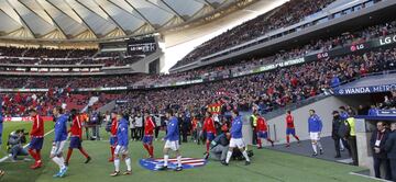 Atlético-Real Sociedad in images