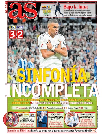 Las portadas de AS de septiembre