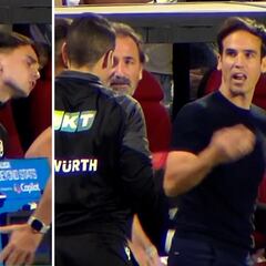 El incendio de Íñigo al penalti de Lamine y su amenaza al cuarto árbitro: completamente fuera de sí