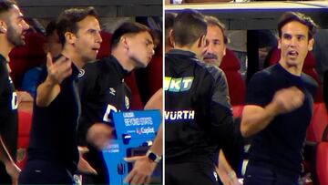 El incendio de Íñigo al penalti de Lamine y su amenaza al cuarto árbitro: completamente fuera de sí