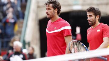 07/04/18 TENIS COPA DAVIS VALENCIA
PARTIDO DOBLES DE CUARTOS SELECCION ESPAÑOLA
ESPAÑA - ALEMANIA
FELICIANO LOPEZ MARC LOPEZ - PUETZ STRUFF