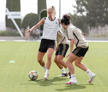 Primer Entrenamiento del Real Madrid Femenino.