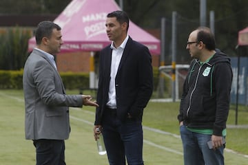 El ex jugador Francisco Nájera fue presentado en rueda de prensa como Director Deportivo de Atlético Nacional. El bogotano comenzará a trabajar el lunes.