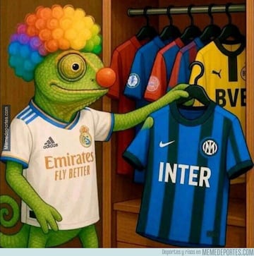 Los mejores memes de la eliminatoria de infarto entre el Inter y el Barcelona