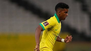 Brasil convoca Rodrygo, Paquetá y Matheus Cunha para amistosos de su olímpica