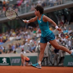 Carla Suárez volverá a jugar 17 meses después en Roland Garros