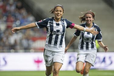 Rebeca Bernal jugó todos los minutos en la defensa de Monterrey, desde la fase regular hasta la final contra Tigres. 