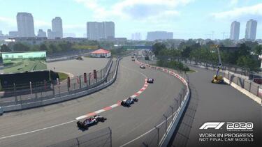 F1 2020 permite ver cómo luce el nuevo circuito de Hanoi; vuelta rápida con Leclerc