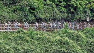 El pelotón del Giro de Italia