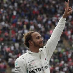 Hamilton, el rompe récords que ya solo persigue a Schumacher
