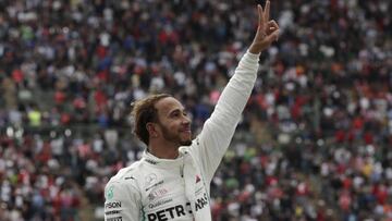 Lewis Hamilton, pentacampeón de F1.