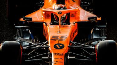 55 SAINZ Carlos (spa), McLaren Renault F1 MCL35, action during the Formula 1 Etihad Airways Abu Dhabi Grand Prix 2020, from December 11 to 13, 2020 on the Yas Marina Circuit, in Abu Dhabi - Photo Antonin Vincent / DPPI
AFP7
12/12/2020 ONLY FOR USE IN S