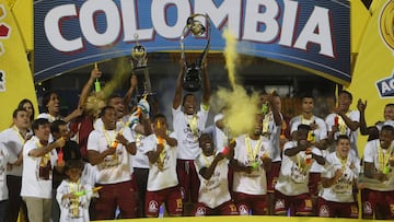 Deportes Tolima campeón de la Liga Águila I - 2018. El equipo de Gamero venció 2 a 1 y luego fue el mejor en los lanzamientos desde el punto de pena máxima