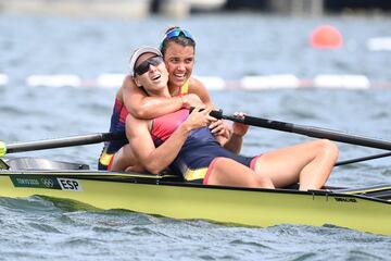 Aina Cid y Virginia Díaz, a la final. Las españolas completan una increíble remontada y pasan a la final de dos sin timonel tras ser terceras en su semifinal.
