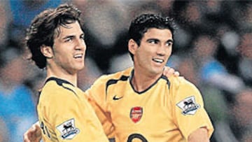 <b>CAMINOS DIFERENTES. </b>Cesc podría recalar en el Madrid y Reyes dejará el club blanco el 30 de junio.