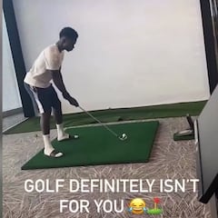 La revelación de la Premier e Inglaterra y un palo de golf: el vídeo con el que no paran de reírse en la islas