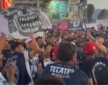 Así fue la caravana de la afición de Rayados para el Clásico Regio