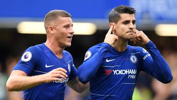 Morata prefiere el estilo de juego de Sarri al de Conte