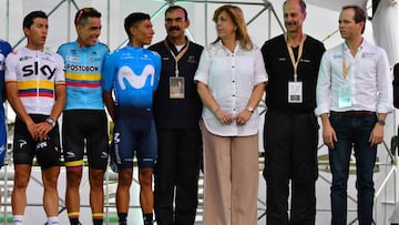 Nairo y Ur¨¢n, listos para correr en la Colombia Oro y Paz
