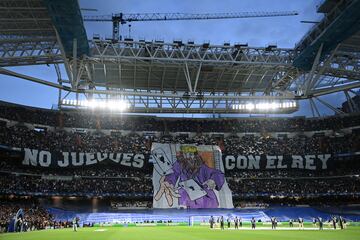 Los tifos más espectaculares del Real Madrid en el Santiago Bernabéu