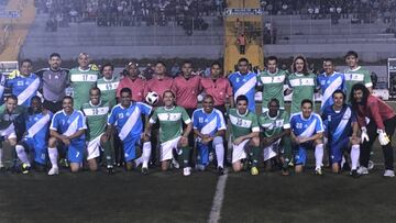 Se llevó a cabo un partido amistoso entre exjugadores de calibre mundial que aportaron mucho al fútbol y otras figuras más nacidas en Guatemala.