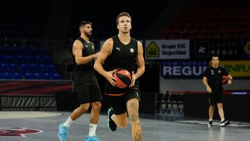 Hugo Besson en el Buesa.