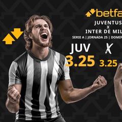 Juventus vs. Inter de Milán: horario, dónde ver, pronósticos y clasificación